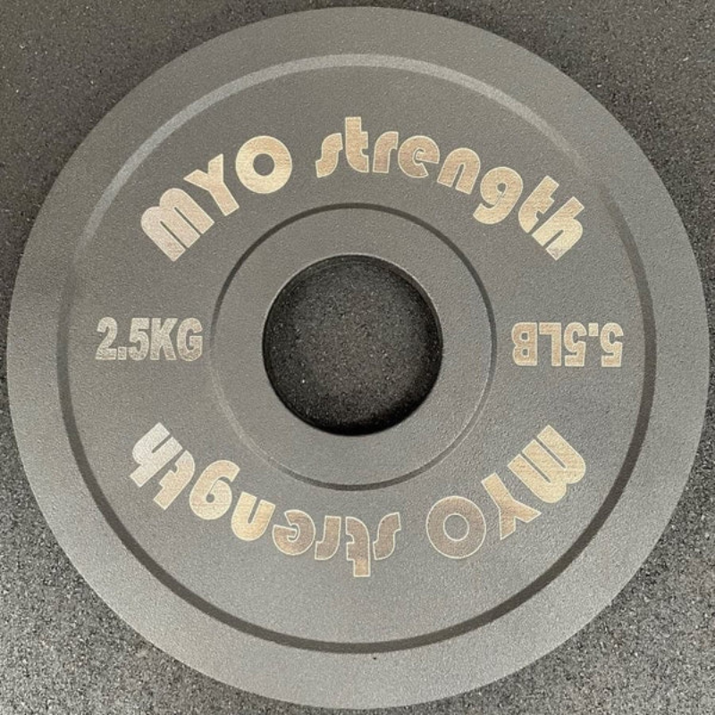 dark grey weight plate 2.5kg