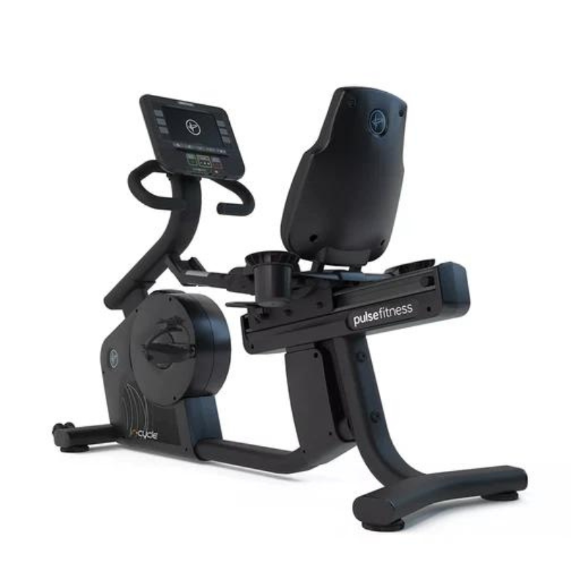 Pulse Club Line Recumbent Cycle with 10.1" Tactile Key Console