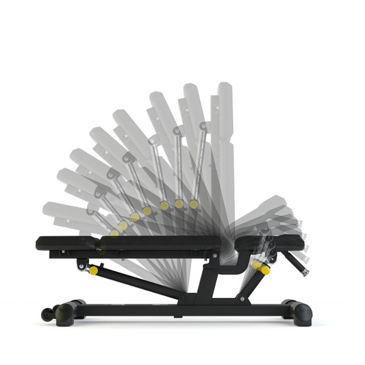 Pulse Flat To Incline Utility Bench - Prime Training Gear