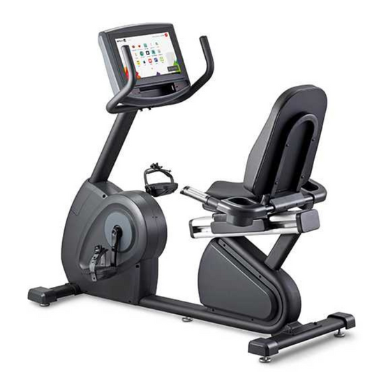 Gym Gear R98e Entertainment Recumbent Bike